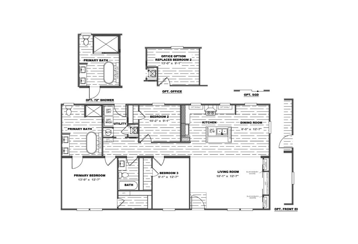 Find Manufactured Home Floor Plans in Boydton, Virginia